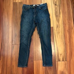 Free people size 28 dark wash jeans